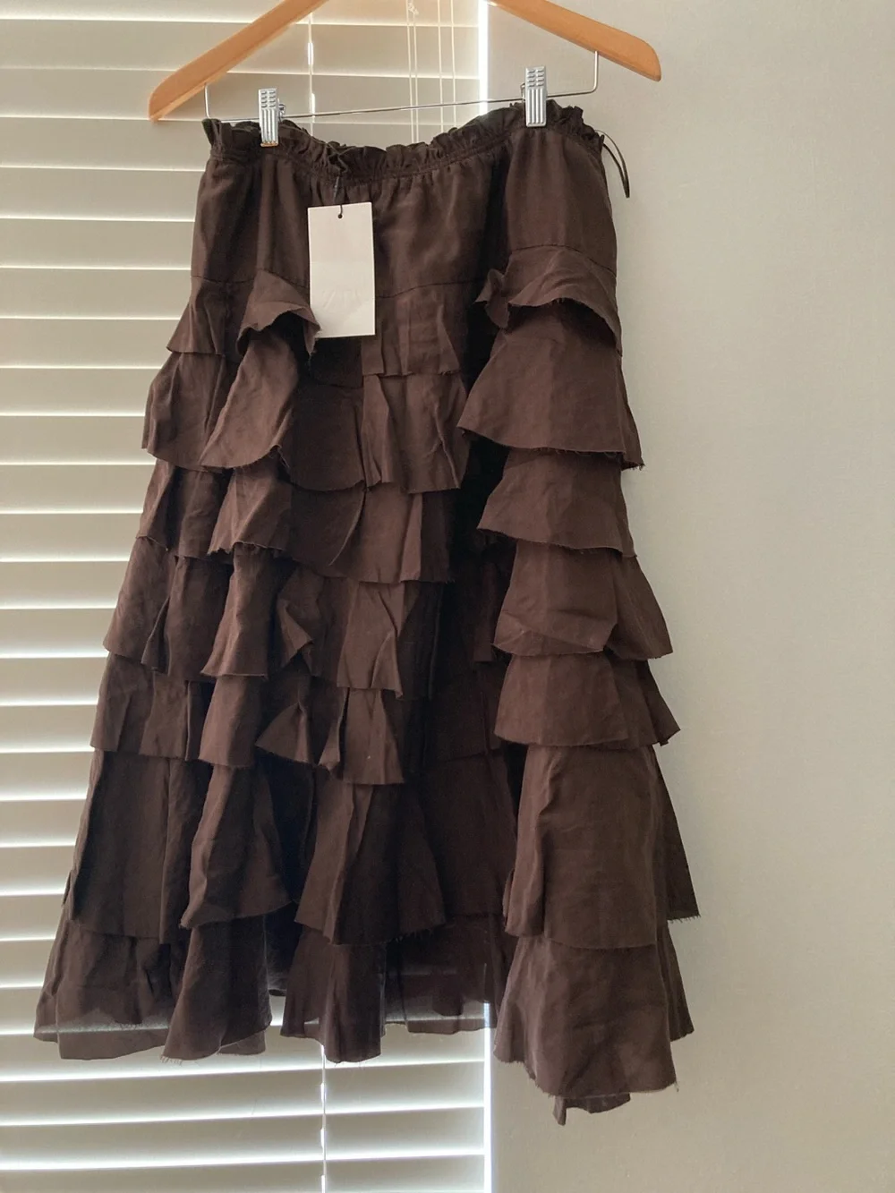 NWT Zara Brown Skirt L