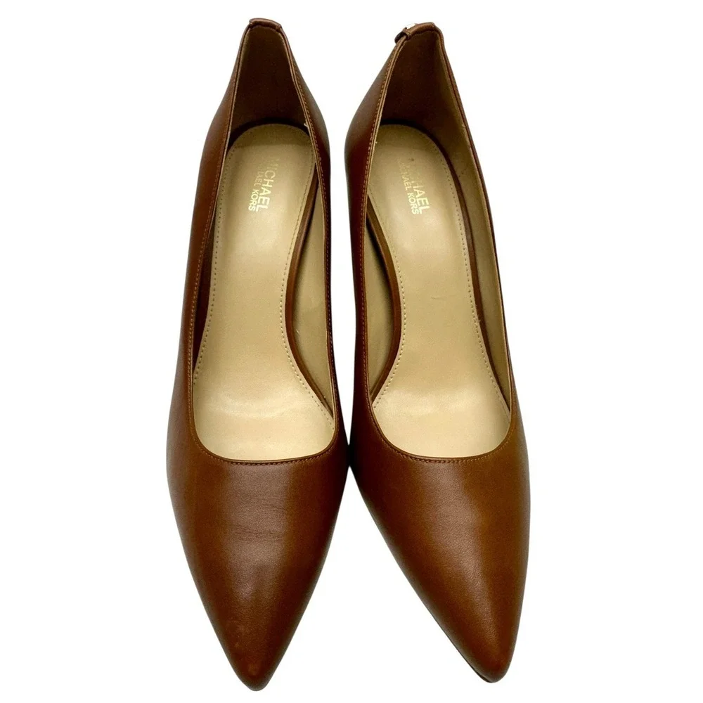 Michael Kors flex leather toe