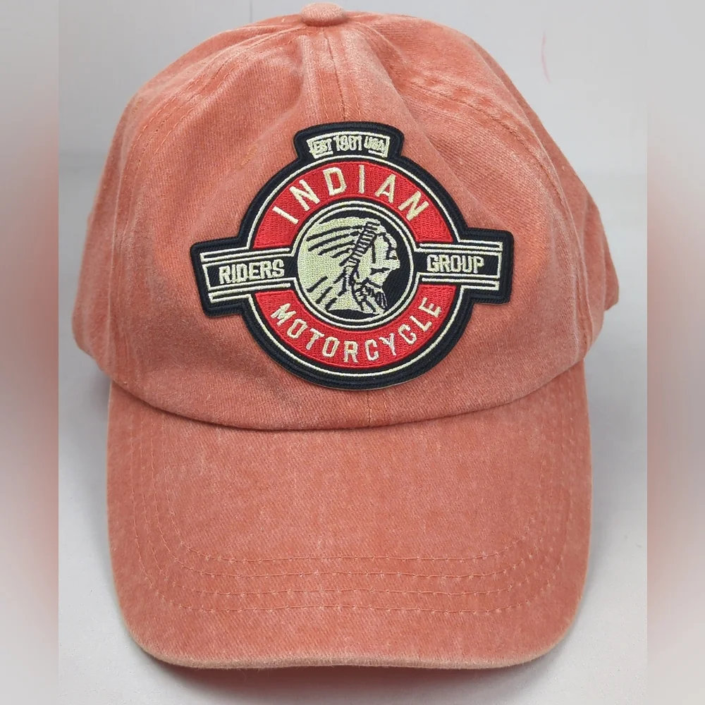 Orange FADED Baseball Cap 