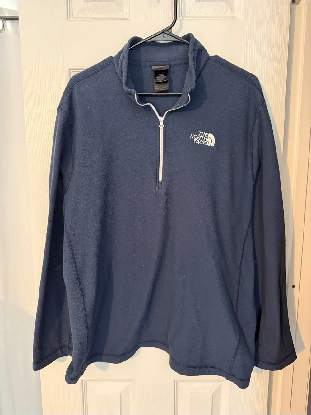 The North Face Navy Half-Zip Fleece Pullover