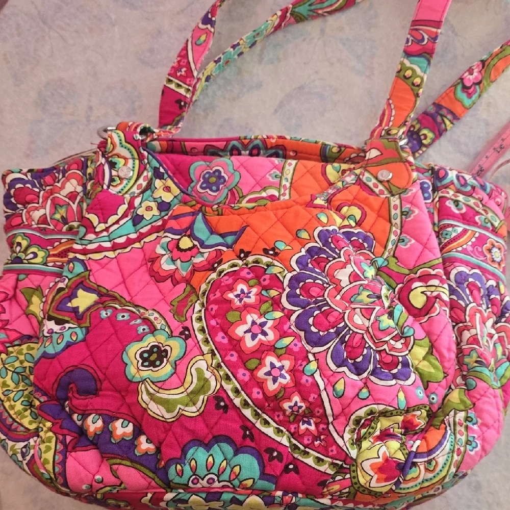 Vera Bradley Multicolor Floral Shoulder‎ Bag