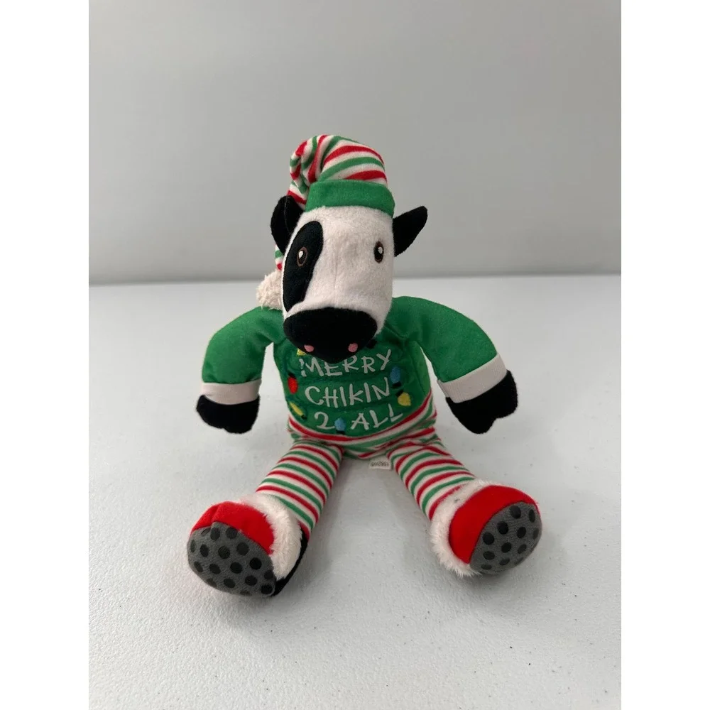 Chick-fil-A Plush Cow Merry Chikin 2 All Christmas Holiday 10