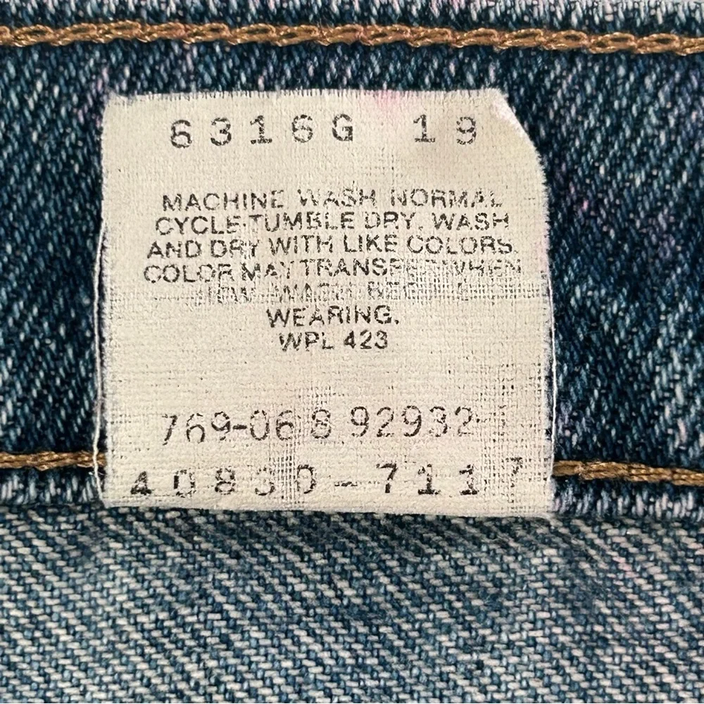 Levis authentic vintage