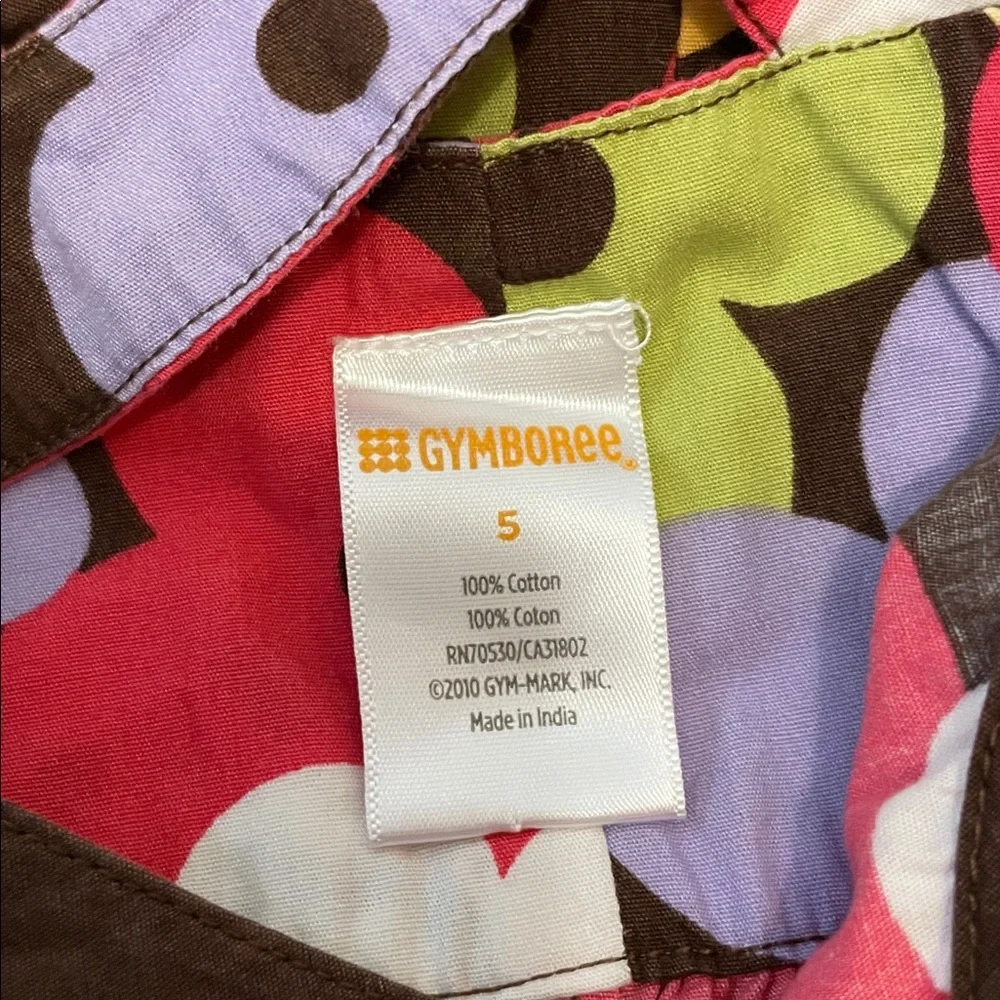 2011 Gymboree Outlet “Glamour Safari” Floral Dress, Size 5