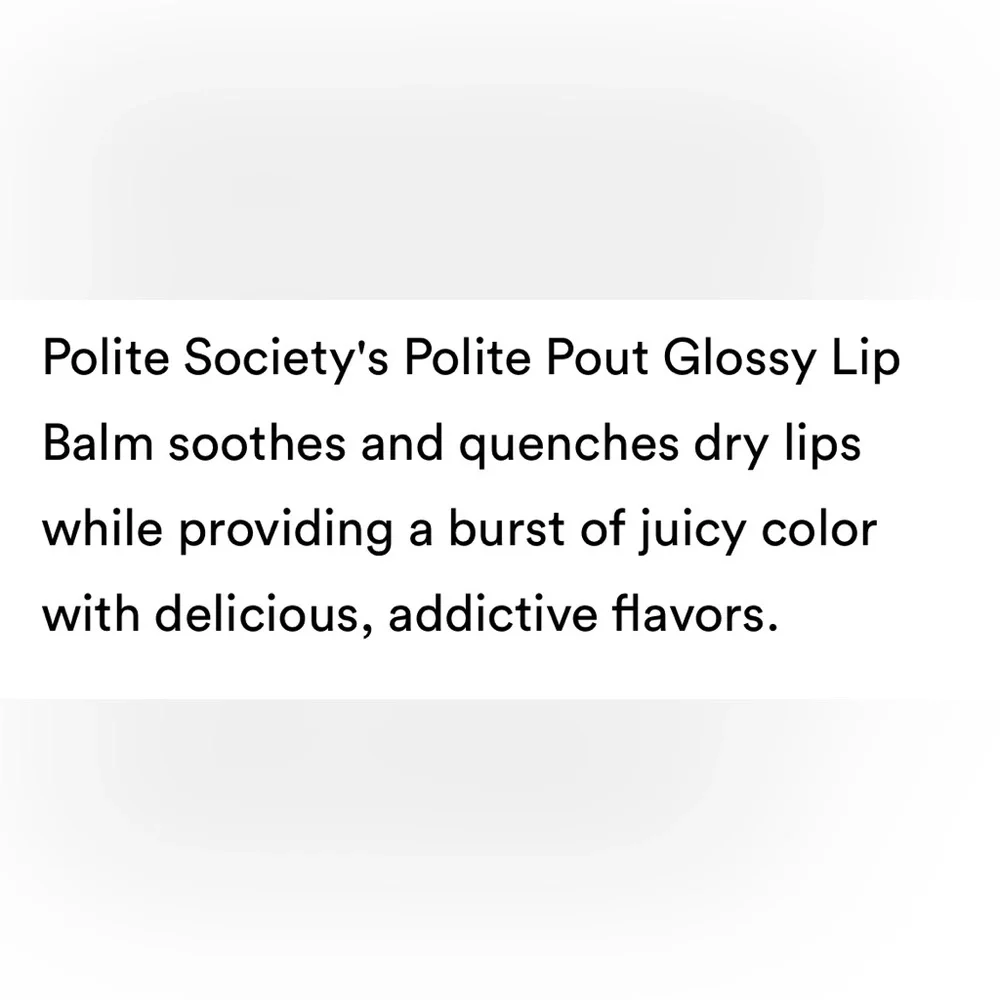 Polite Society shades set