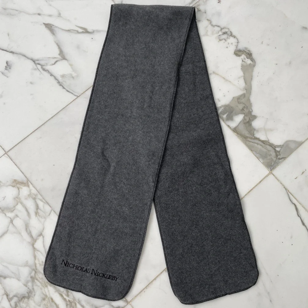 So Soft! Charles Dickens Nicholas Nickleby Gray 5’ Scarf. You will love it!