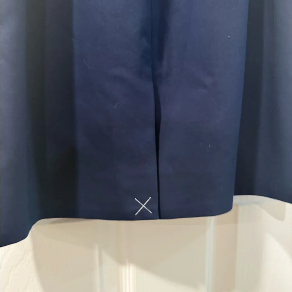NEW J. Crew V-Neck Short Sleeve Dress - Size 00 | Color: Navy Blue