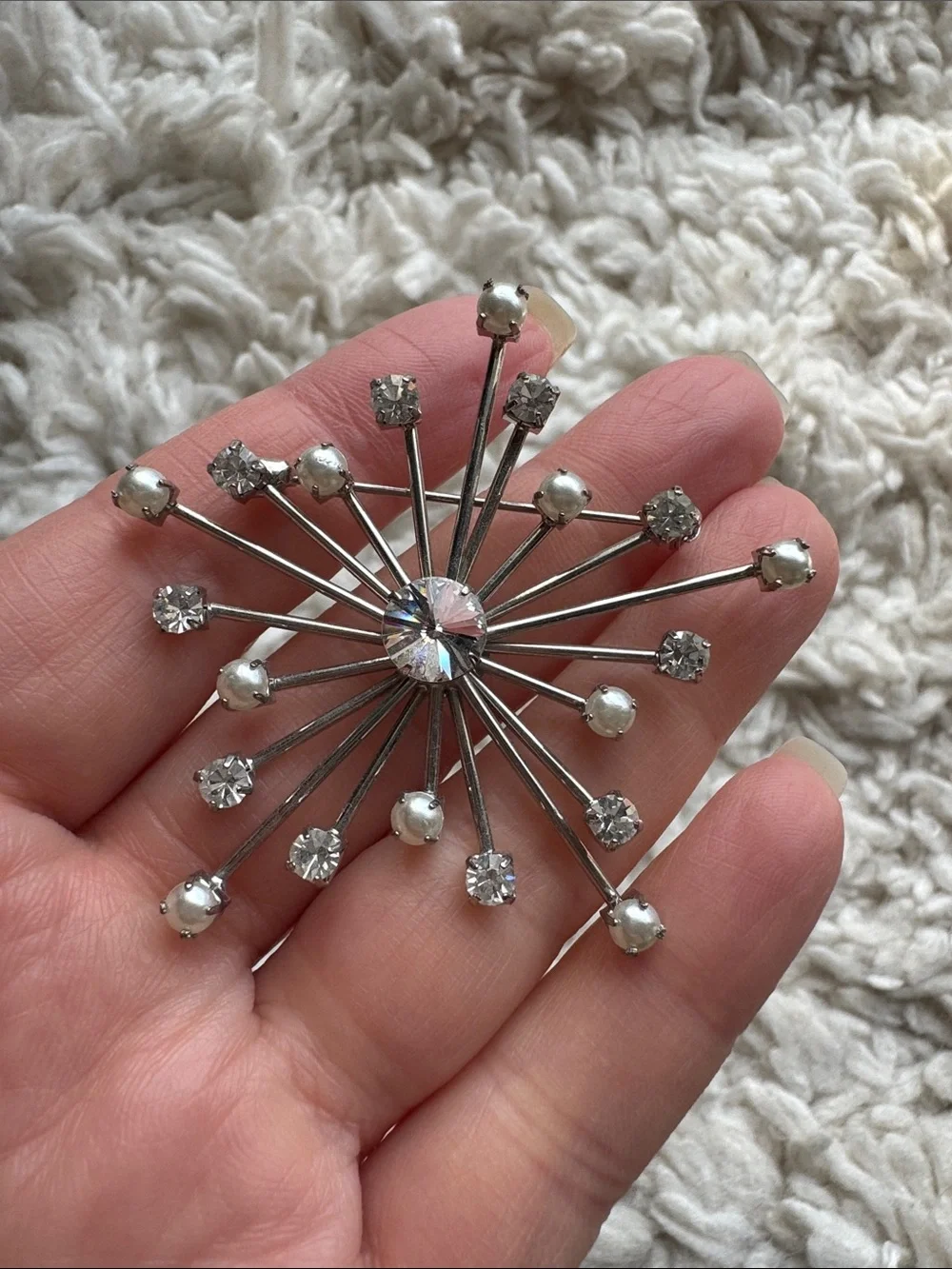 MCM‎ Vintage Sputnik Brooch