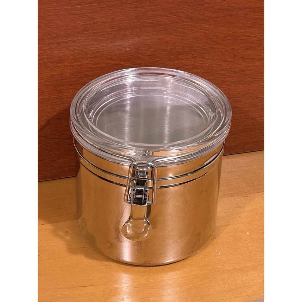 Stainless Steel Food Storage Containers (2) Durable Kitchen Accessories