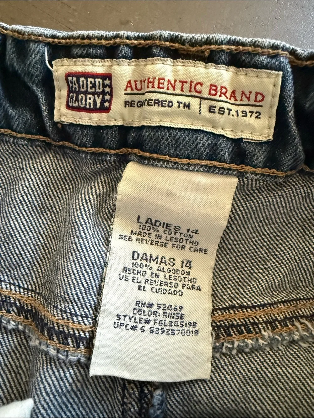 Faded Glory classic dark