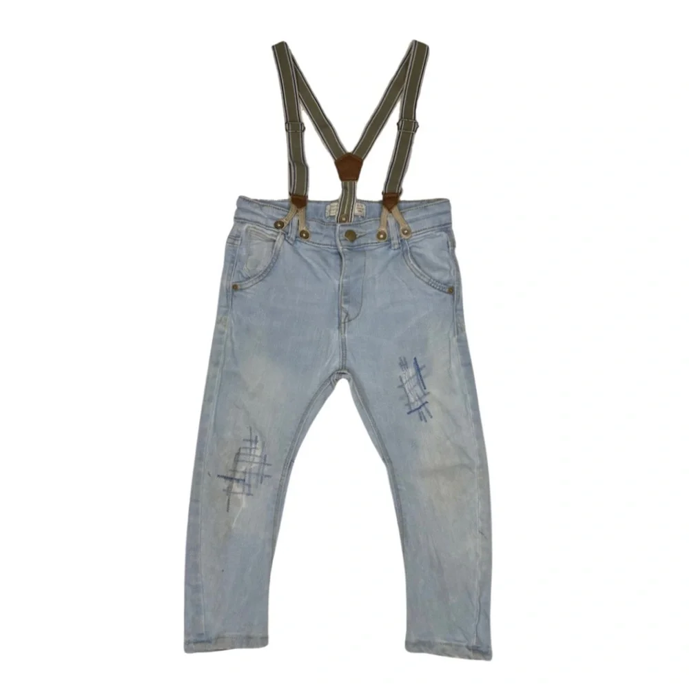 Zara Suspender Jeans‎
