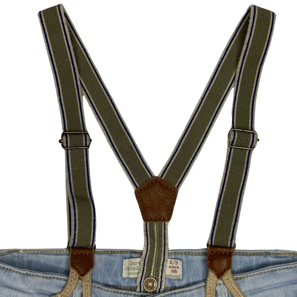 Zara suspender jeans