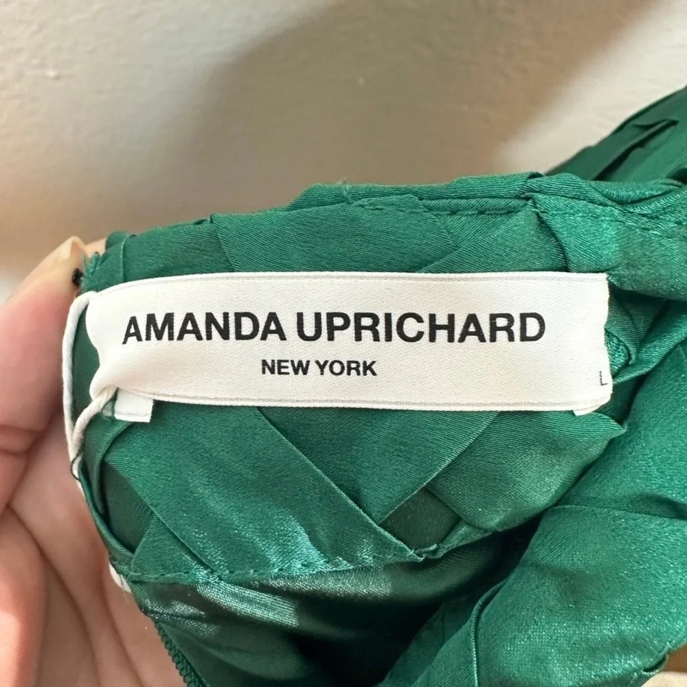Amanda Uprichard emerald green