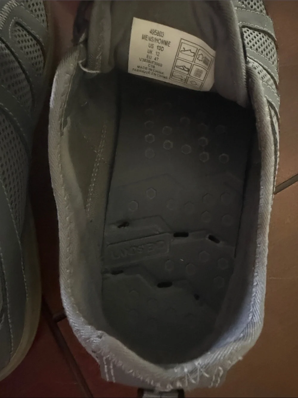 Lands End comfortable grey