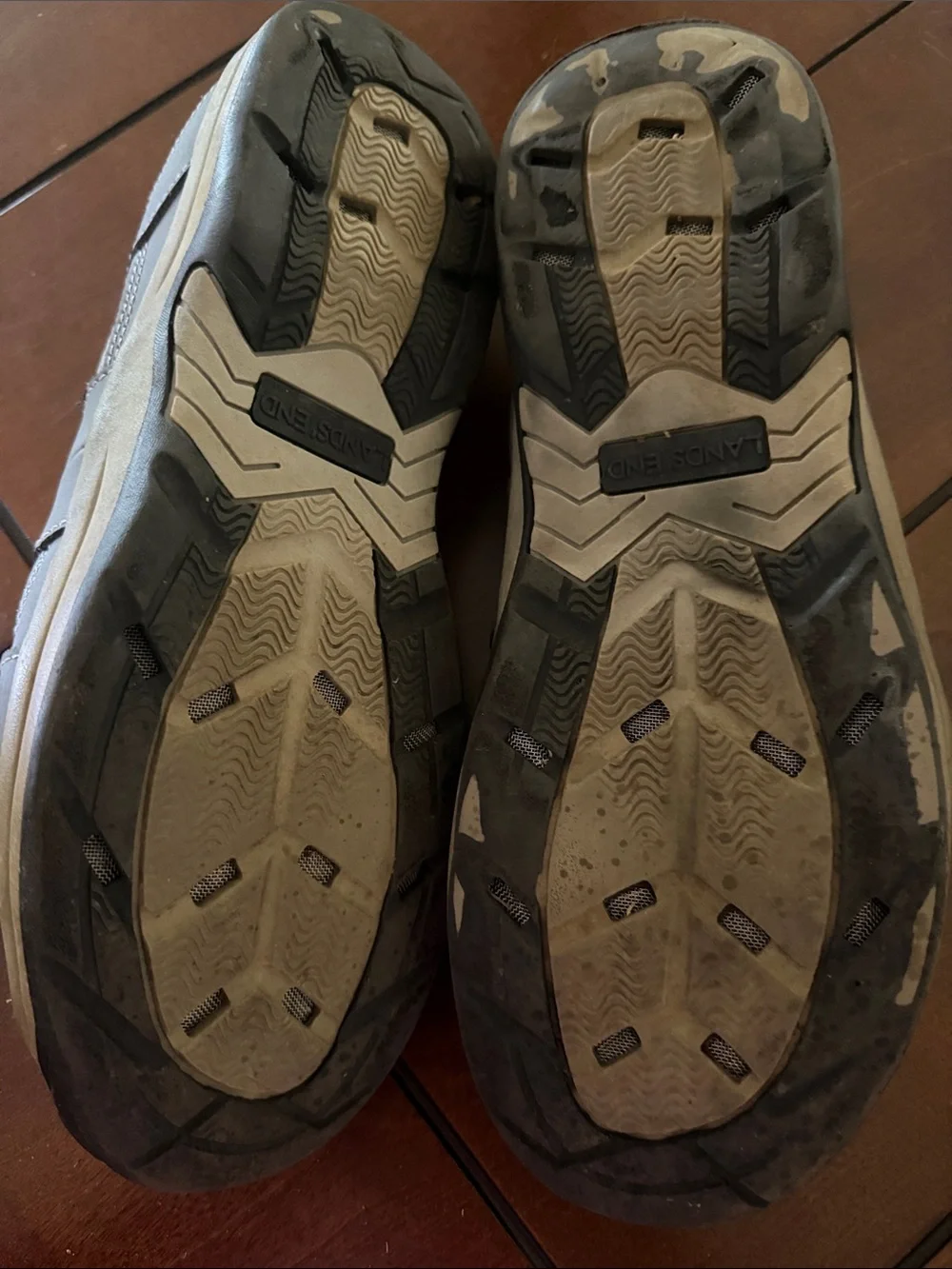 Lands End comfortable grey