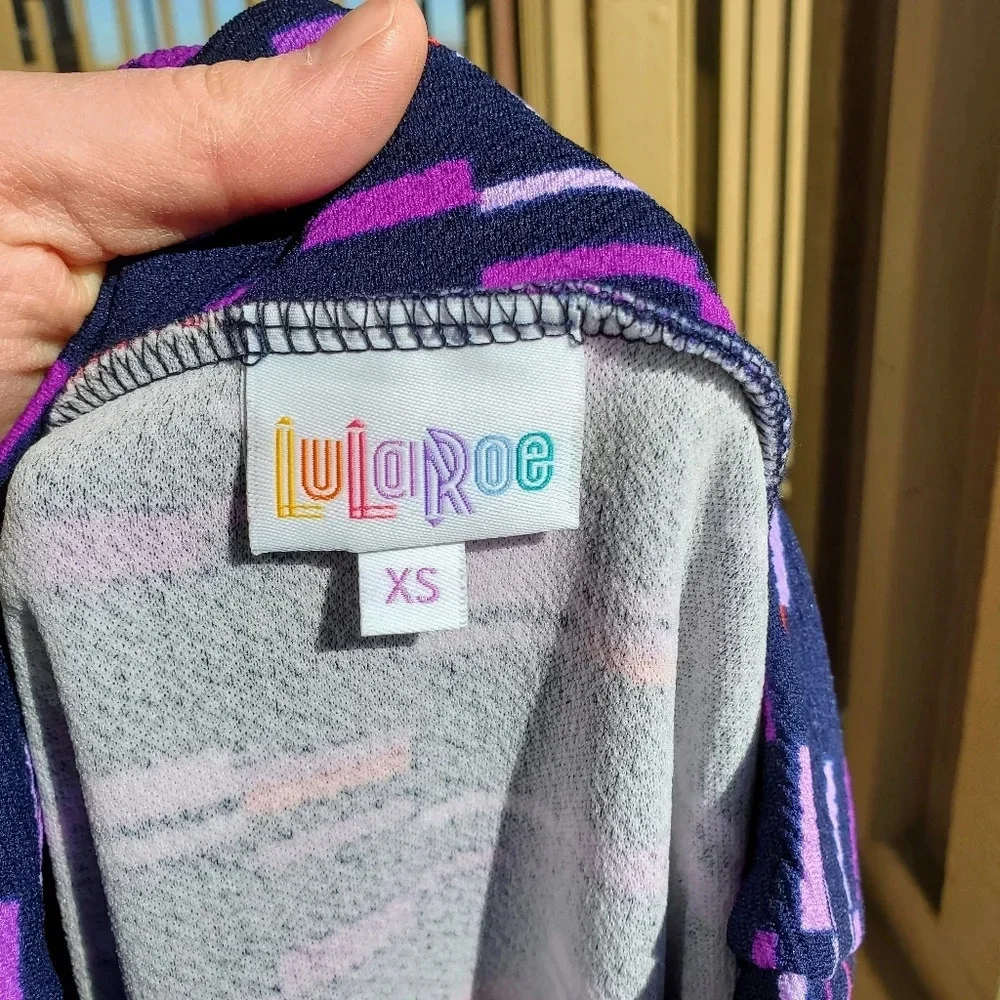 LuLaRoe cassie purple