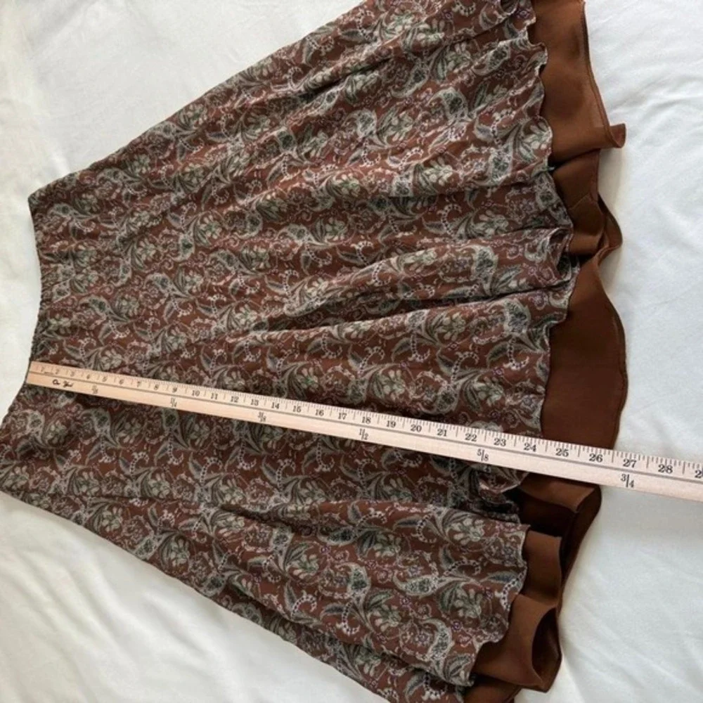 Charter Club brown silk