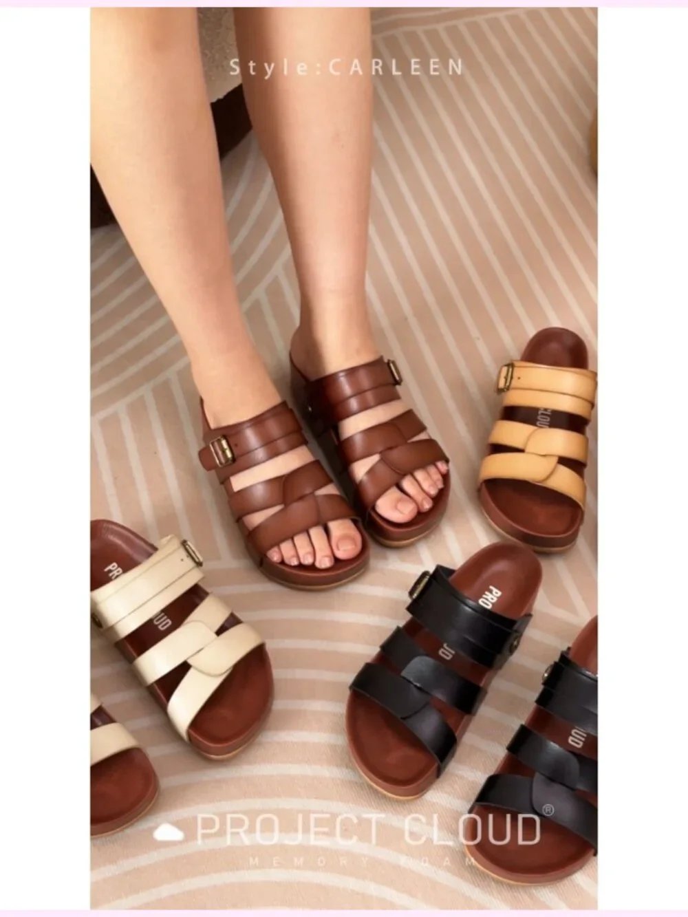 N/A platform sandals