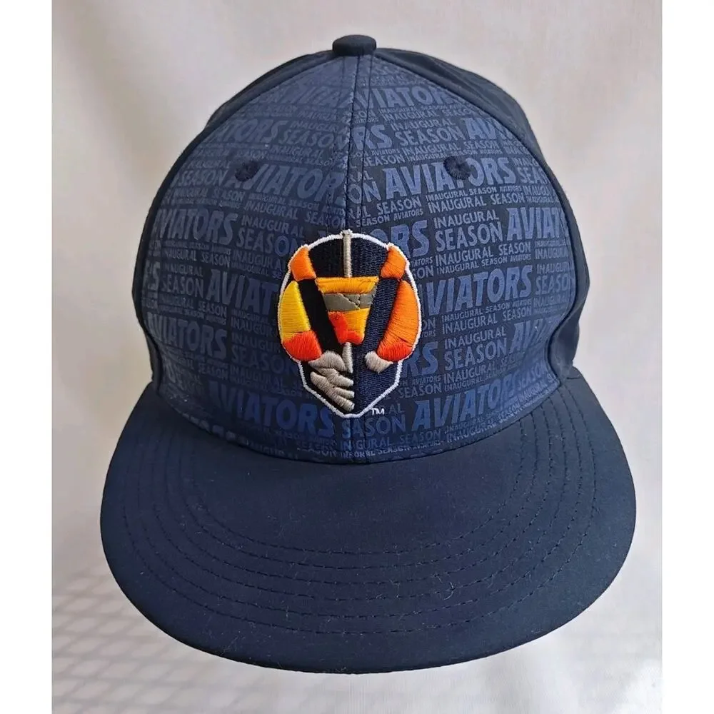 2019 LAS VEGAS AVIATORS MiLB All over Print 51s A's SnapBack Hat Cap Melonwear‎