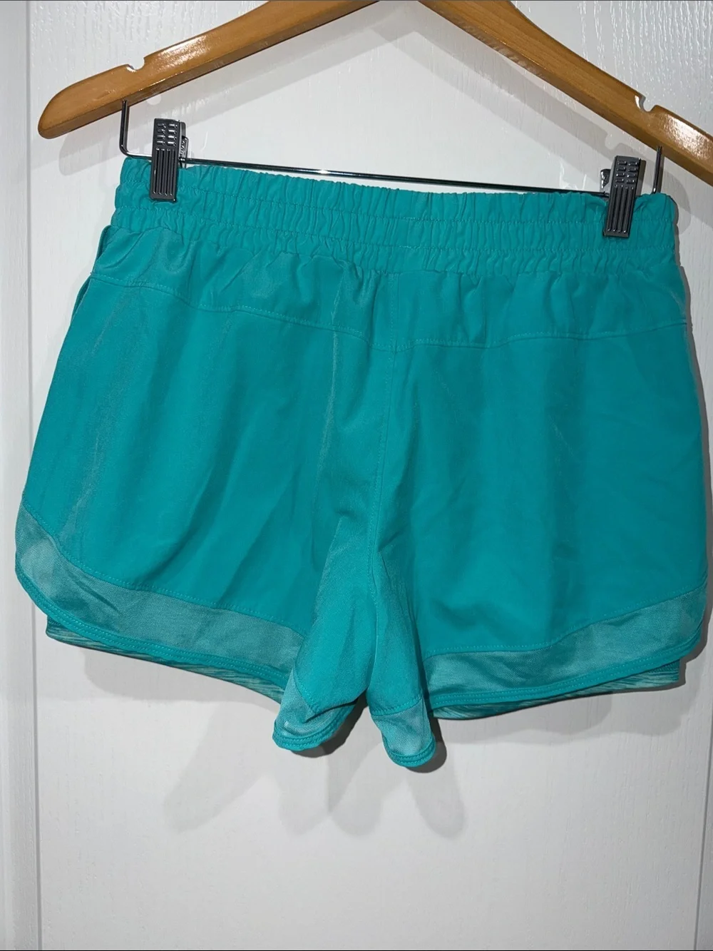 Avia Women’s Teal Active Running Shorts size medium fitness athletic workout