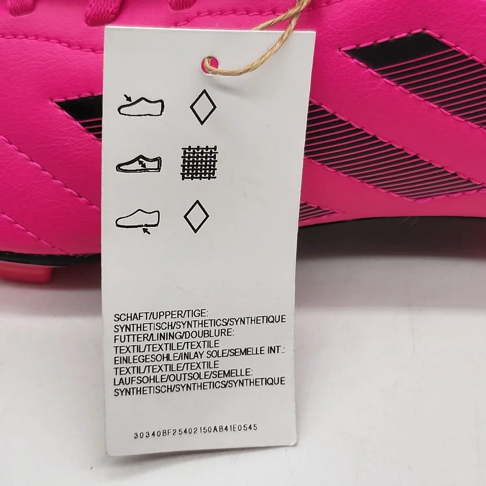 Adidas Goletto VIII FG J Soccer Cleats Youth 5.5‎ Pink Black NWOB