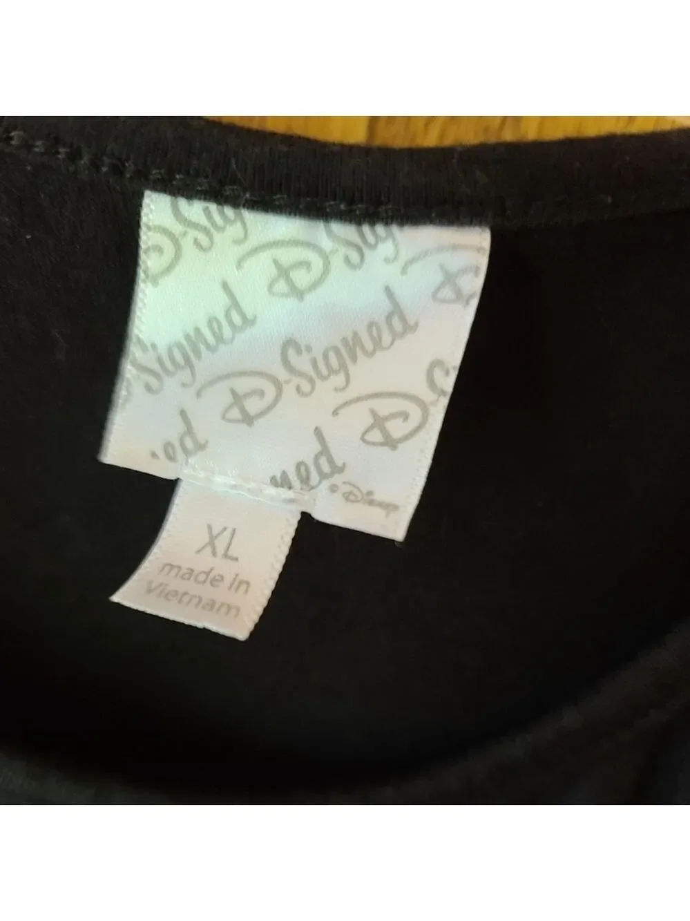 D-Signed Disney Dress XL Black Pink Ruffle