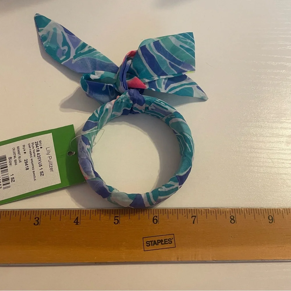Lilly Pulitzer Fabric Wrapped Bangle