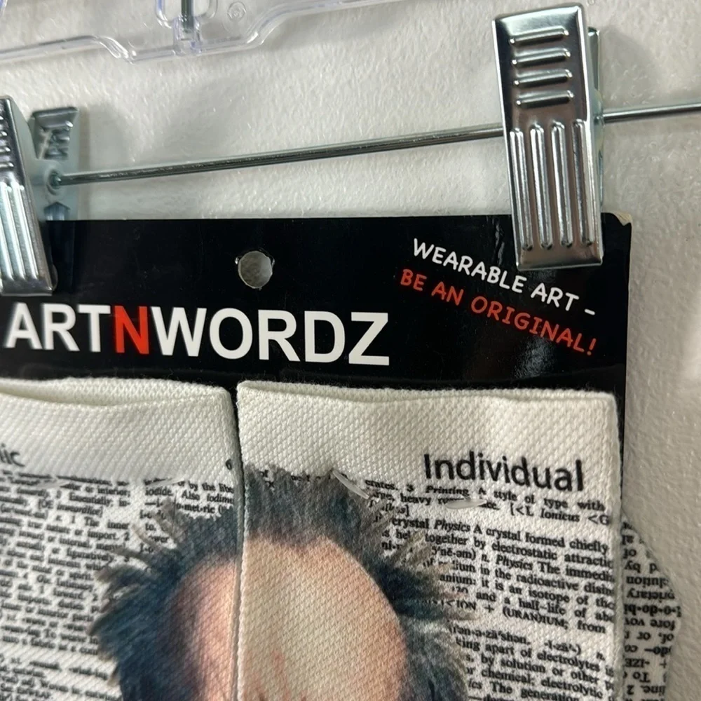 ARTNWORDZ Novelty Socks‎ Jack Nicholson Lightweight Unisex Black Multi NWT