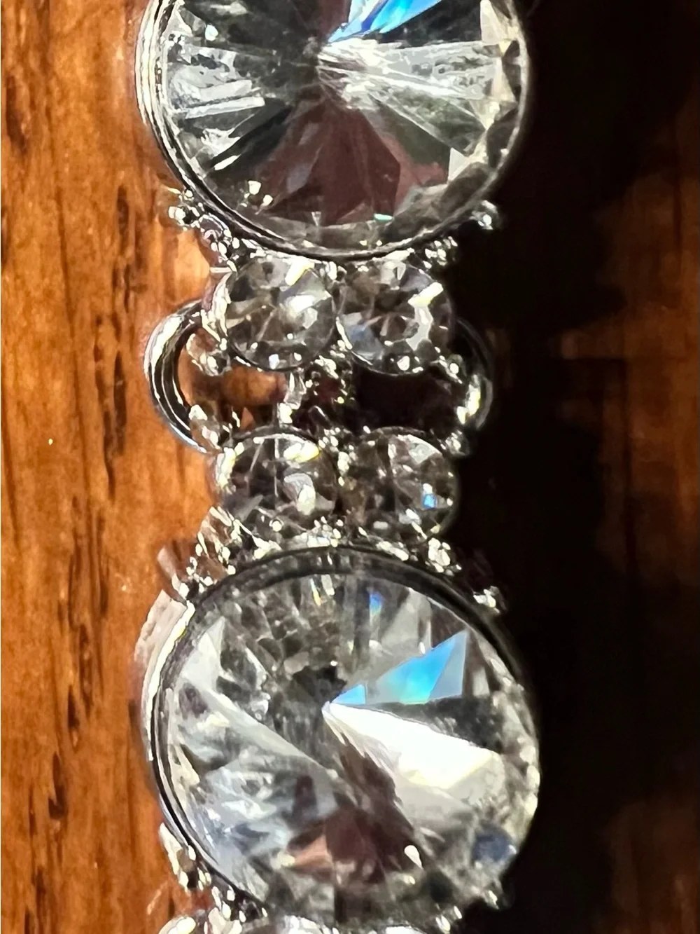 Source Unknown shimmering round