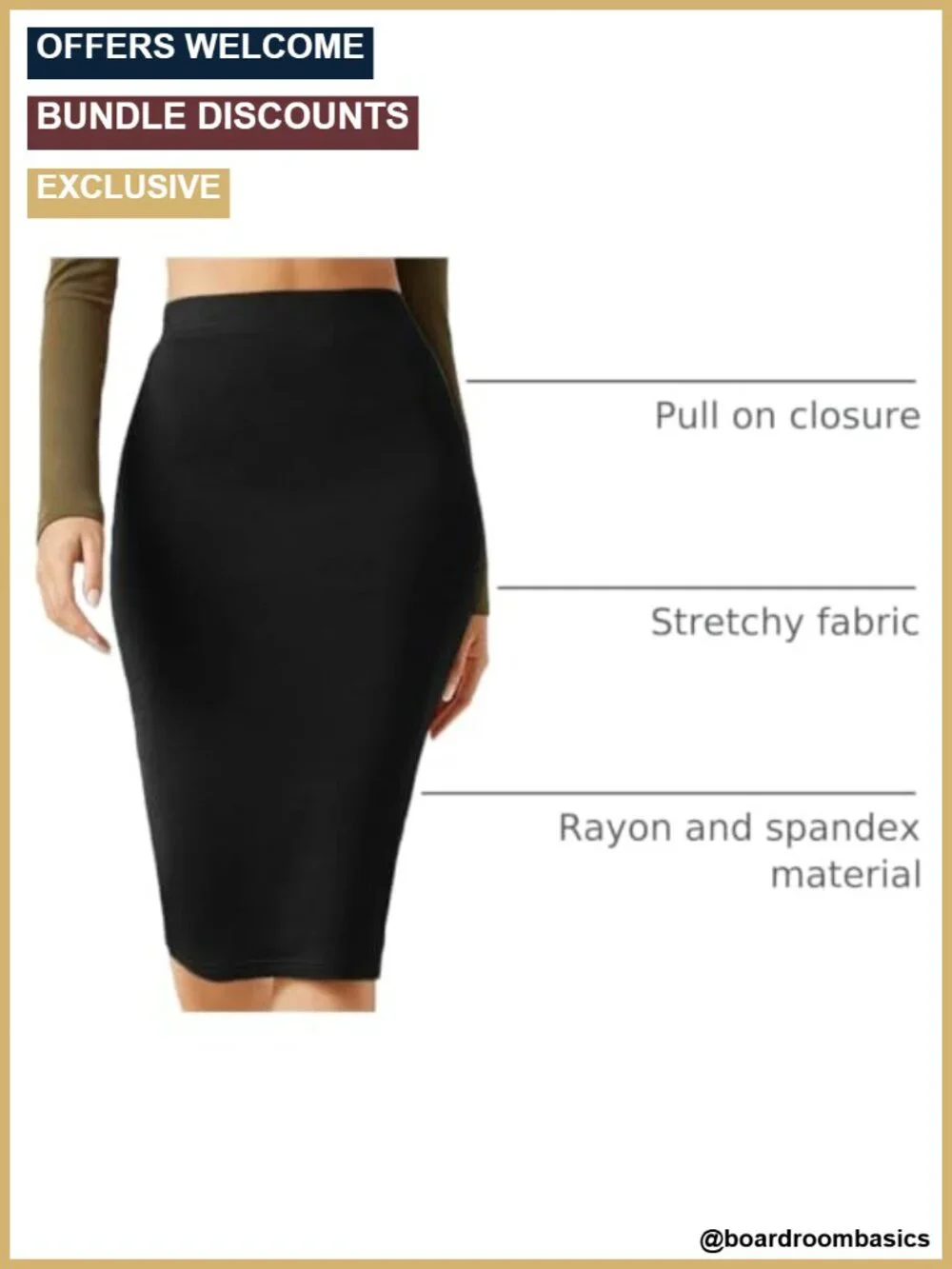 N/A this skirt