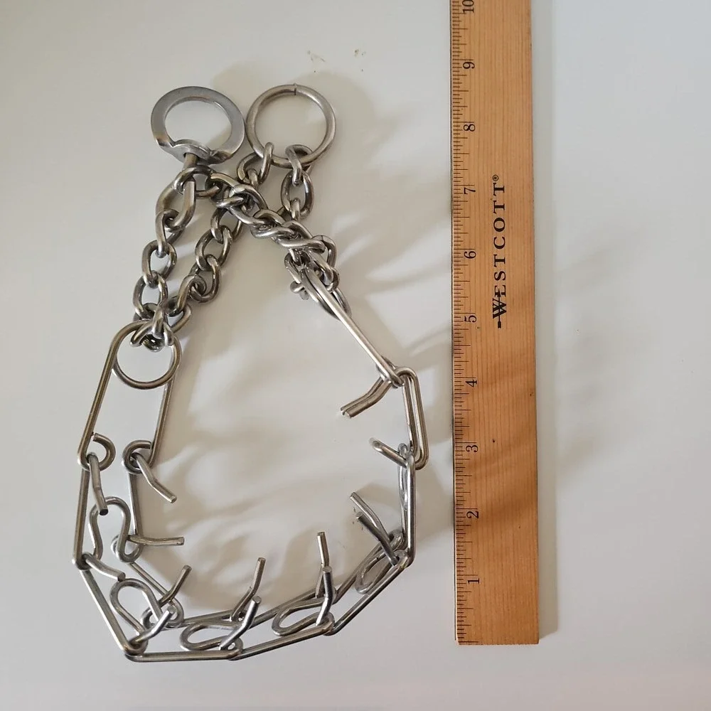 Choke chain for small‎ dog