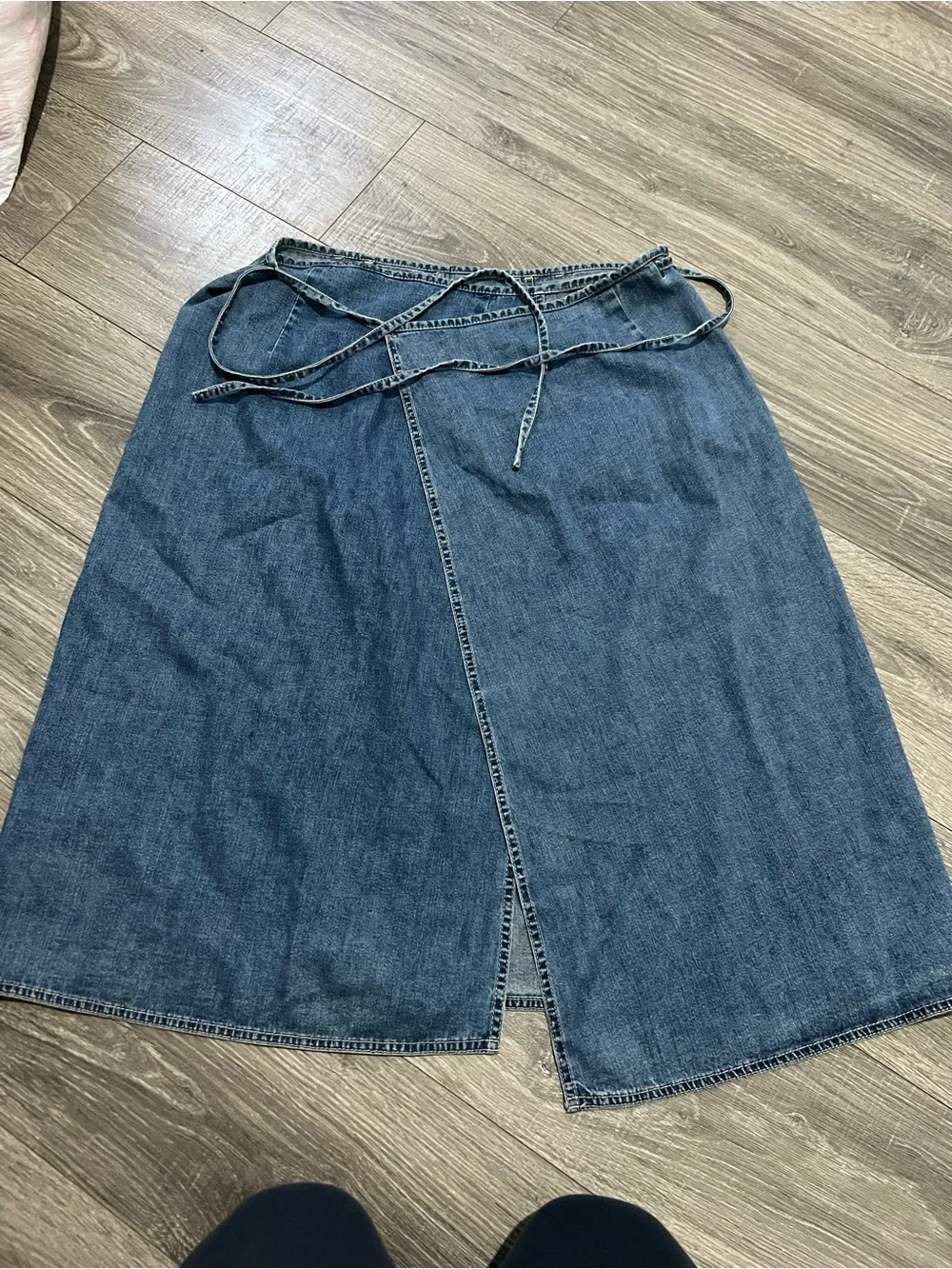 GAP western wrap skirt