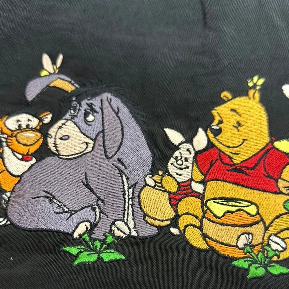 Disney Black Small  Carrier with Embroidered Design