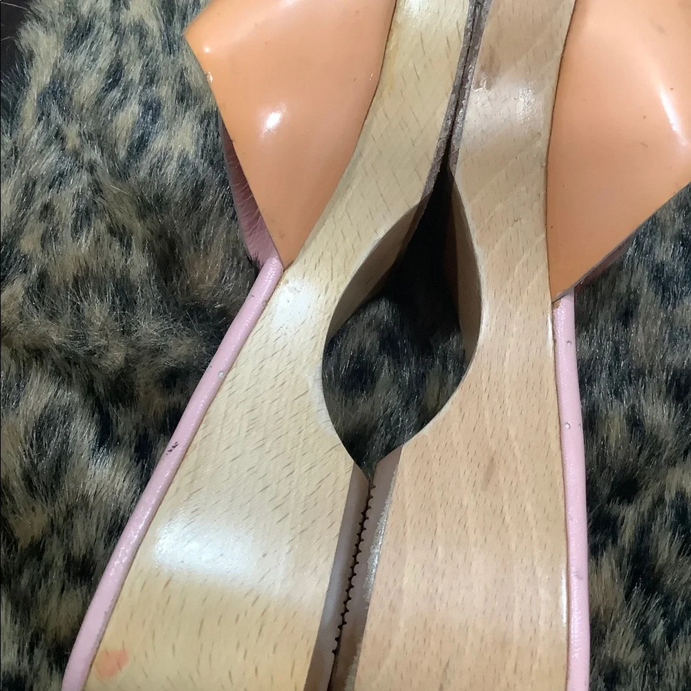 CHANEL ORANGE | PINK PATENT LEATHER‎ SANDALS