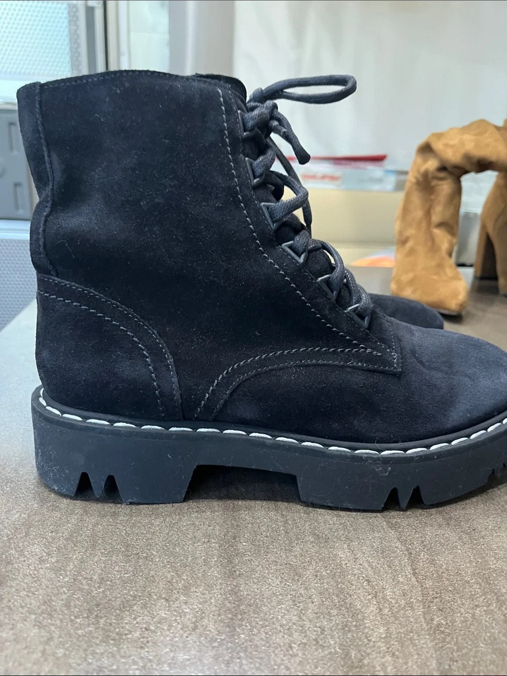 Aquatalia men’s suede