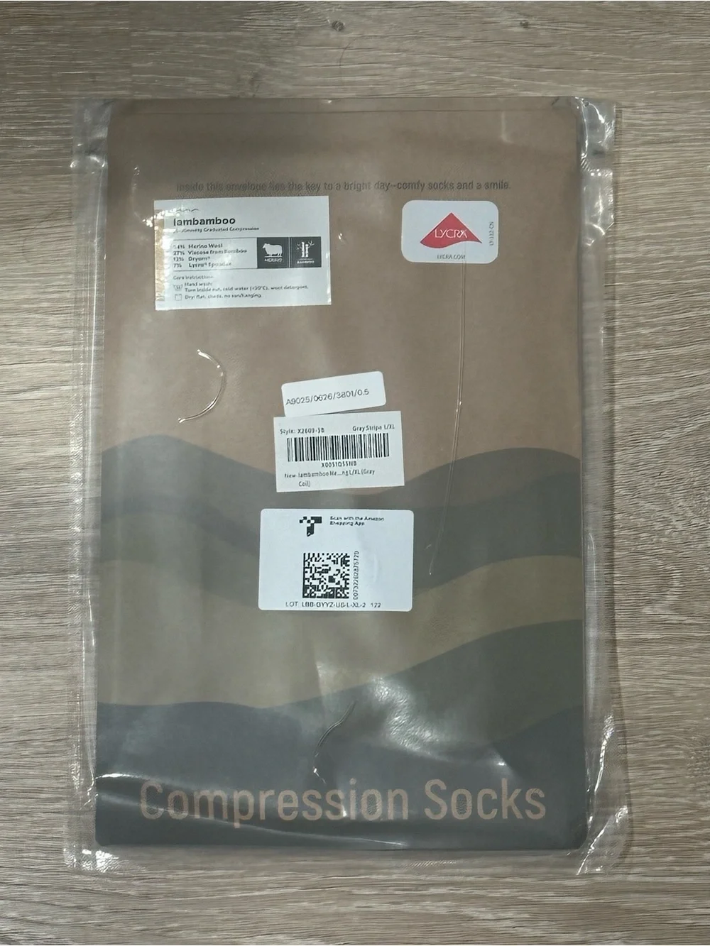 Merino Wool Compression Socks for Women & Men (L/XL)