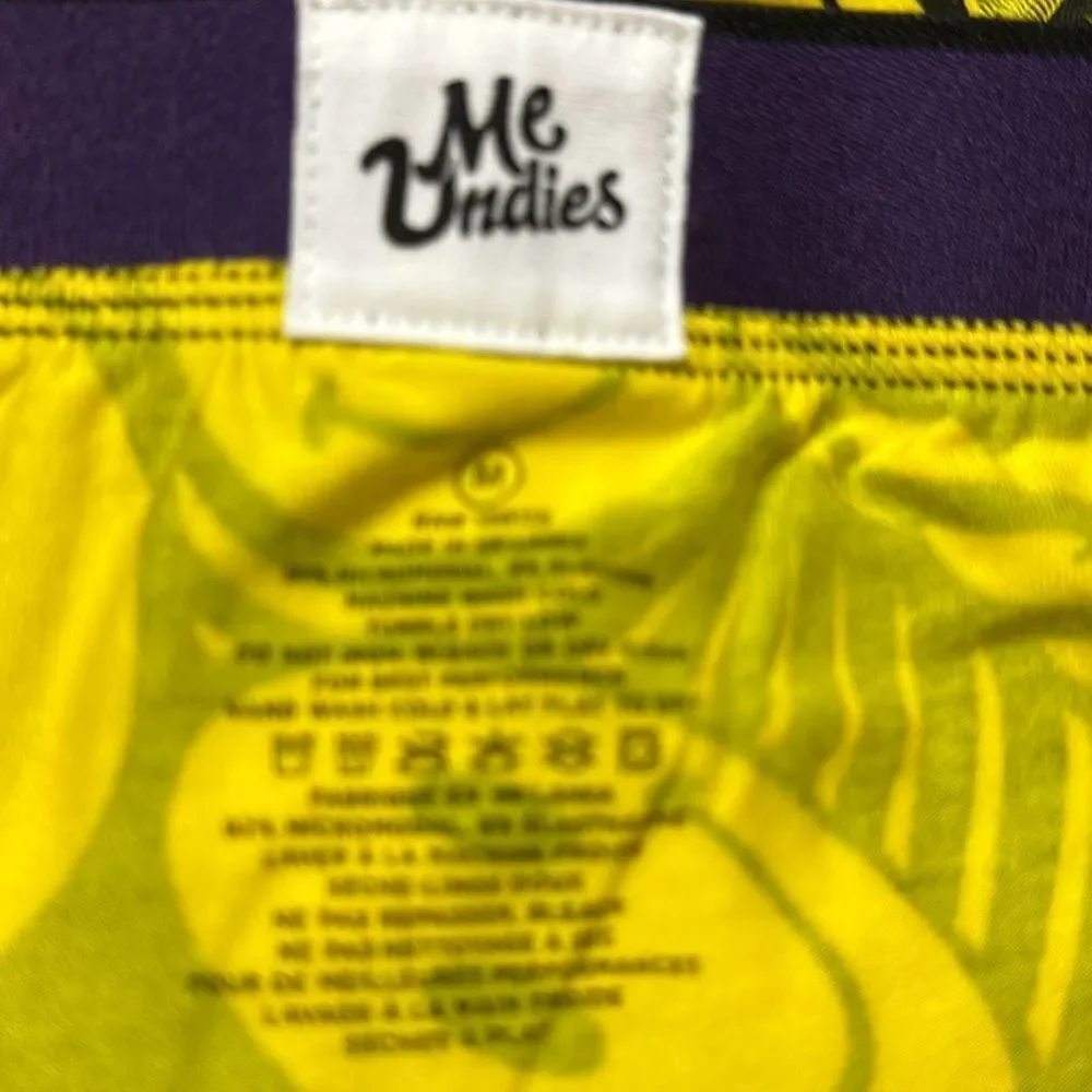 Meundies Men’s Smiley Face‎ Boxer Briefs size Medium New without tags Micromodal