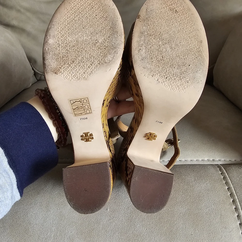Tory Burch print comfortable adjustable