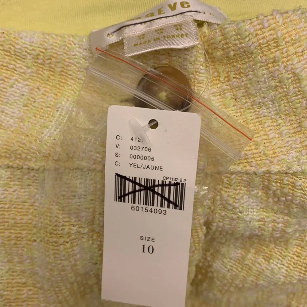 Anthropologie Maeve Candace textured skirt size 10