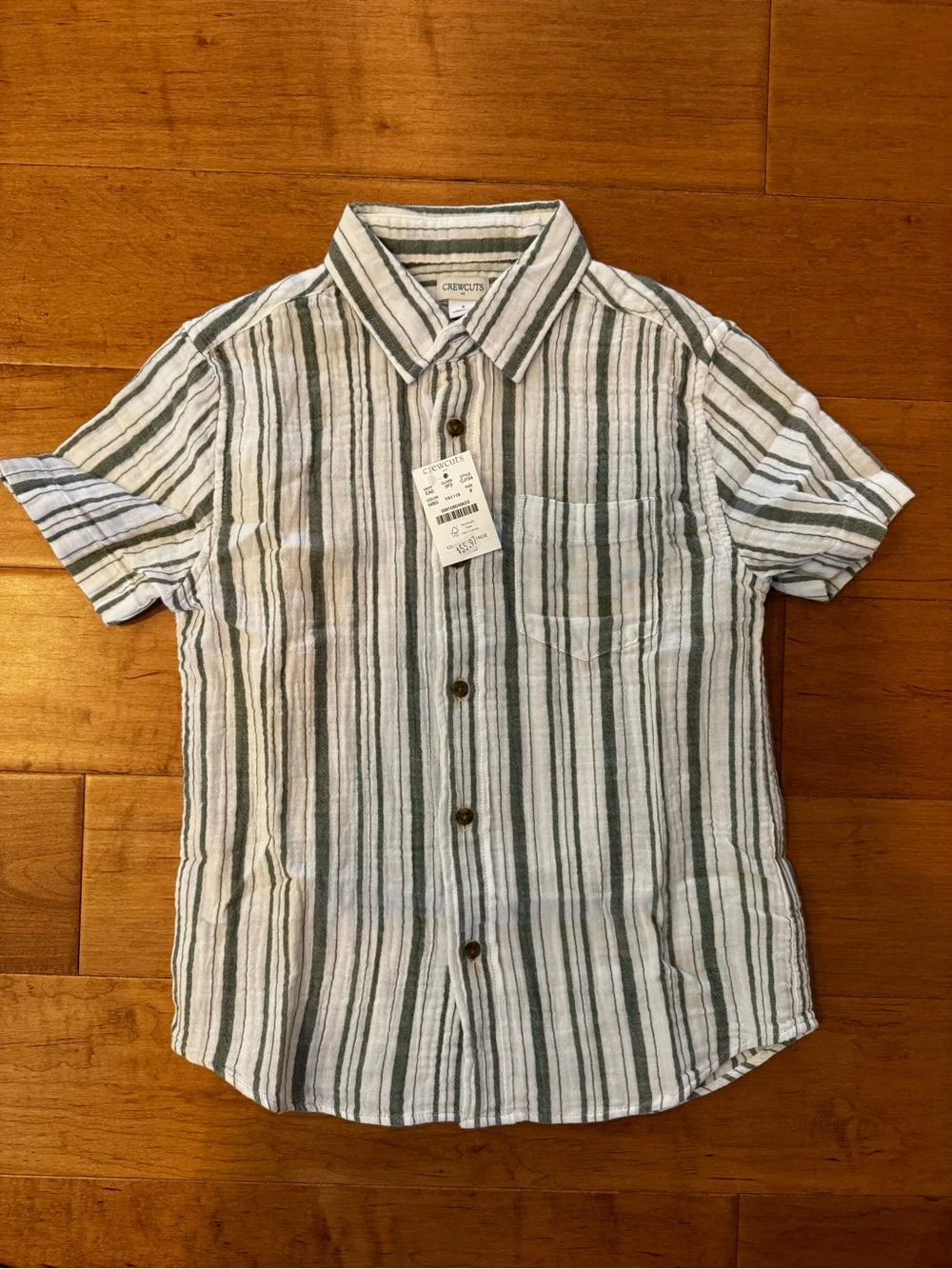 Crewcuts lightweight button