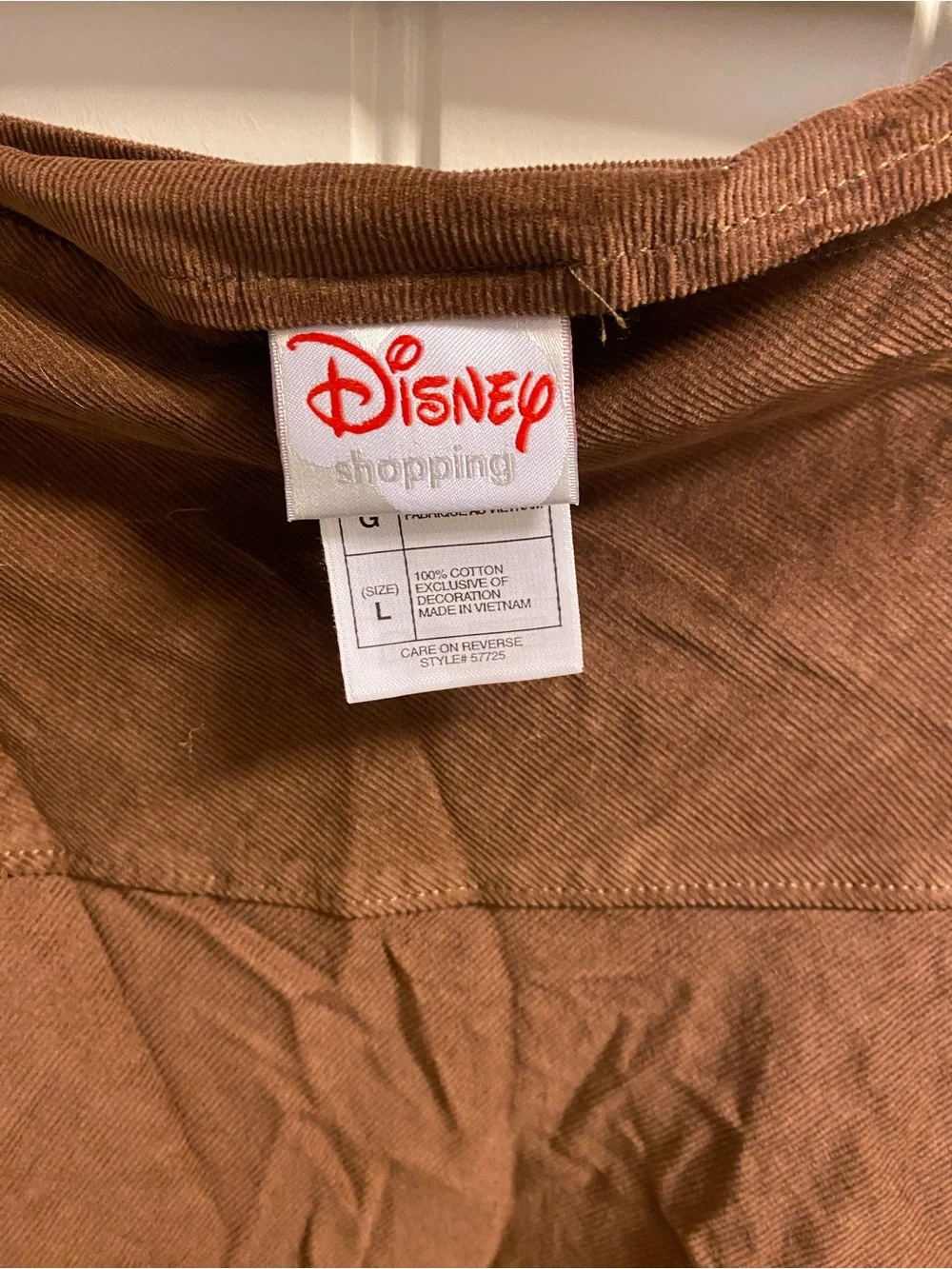 Disney Shopping looking long