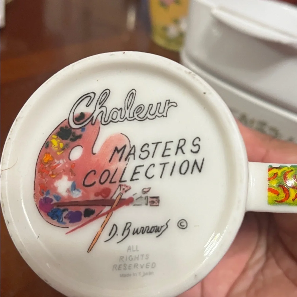 Henri Matisse Goldfish D. BURROWS Coffee Cup Mug Chaleur Masters Collection Art