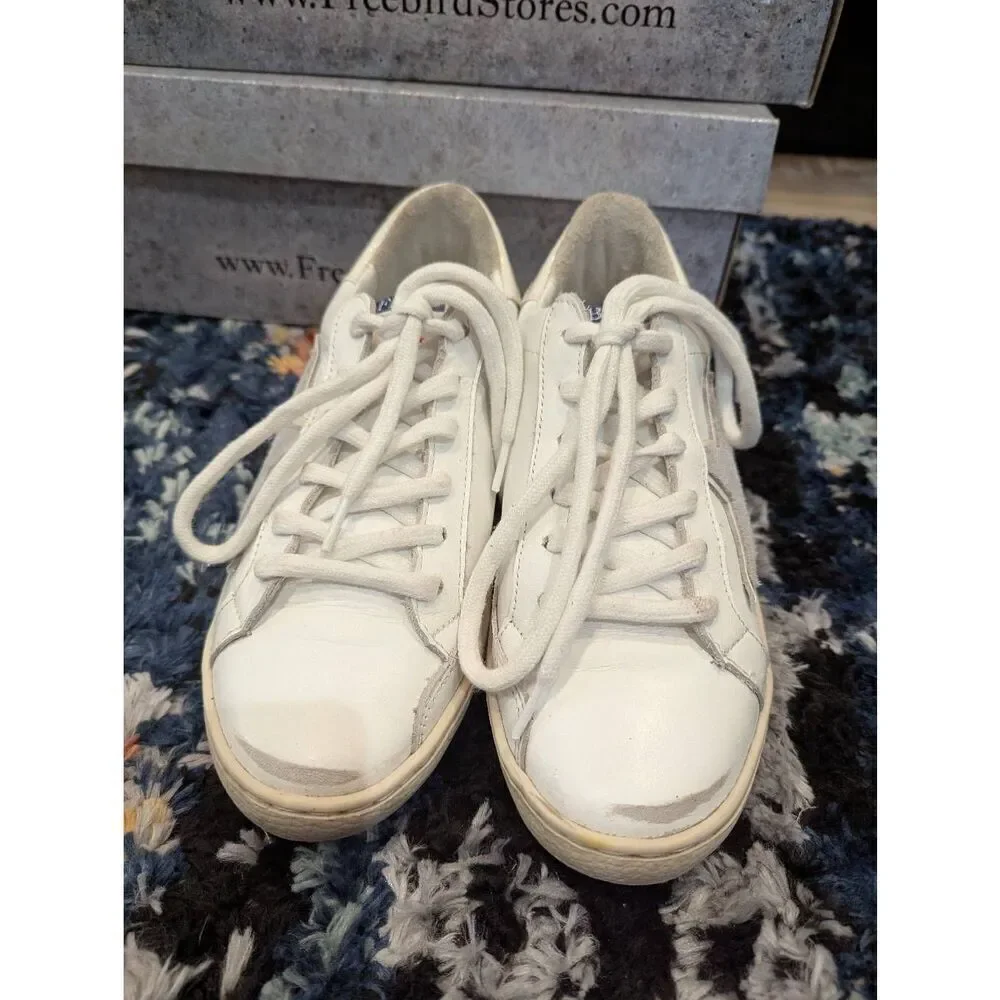 Freebird by Steven White Sneakers with Light Gray Star