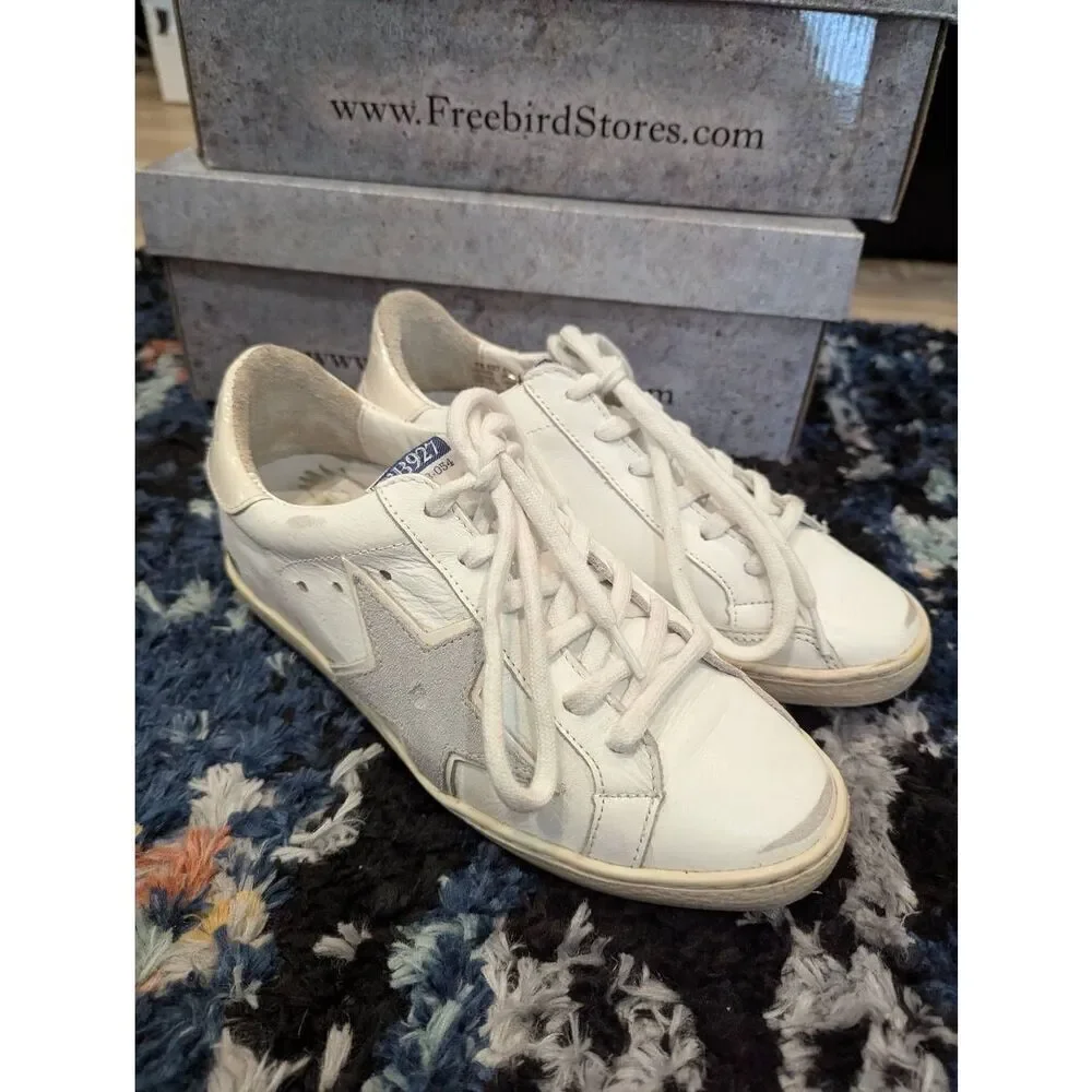 Freebird by Steven White Sneakers with Light Gray Star