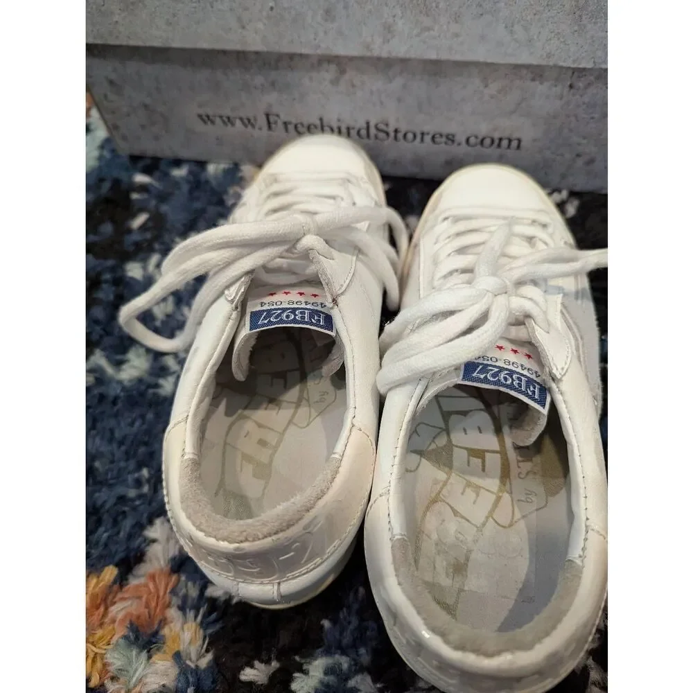 Freebird by Steven White Sneakers with Light Gray Star