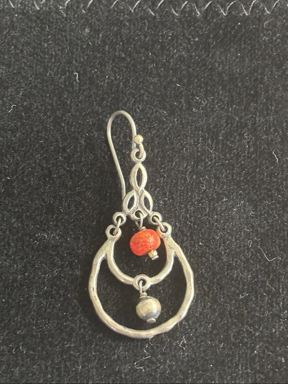 Silpada .925 Sterling Silver Earring Single Replacement W1560