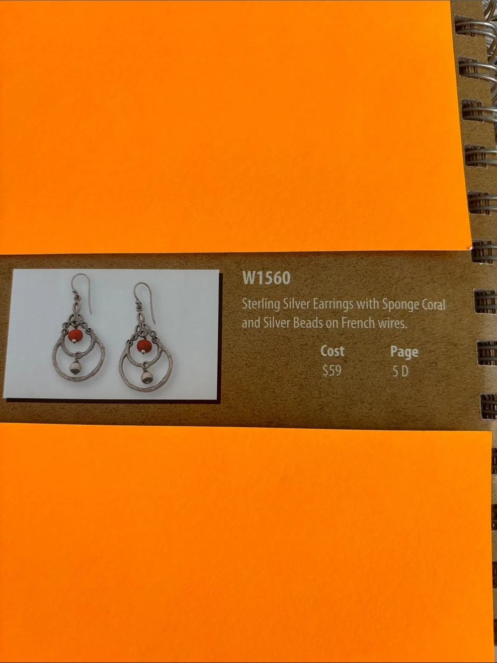 Silpada silver earring