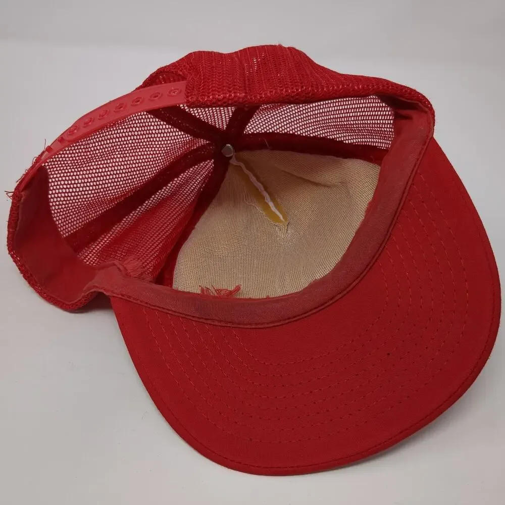 Explosives Technologies International Snapback Trucker Hat Red One Size