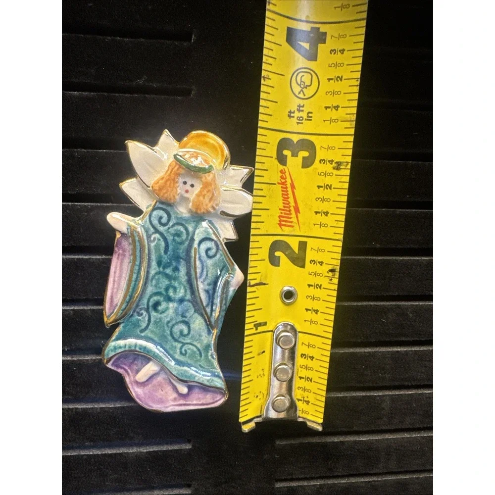 Angel ceramic pin