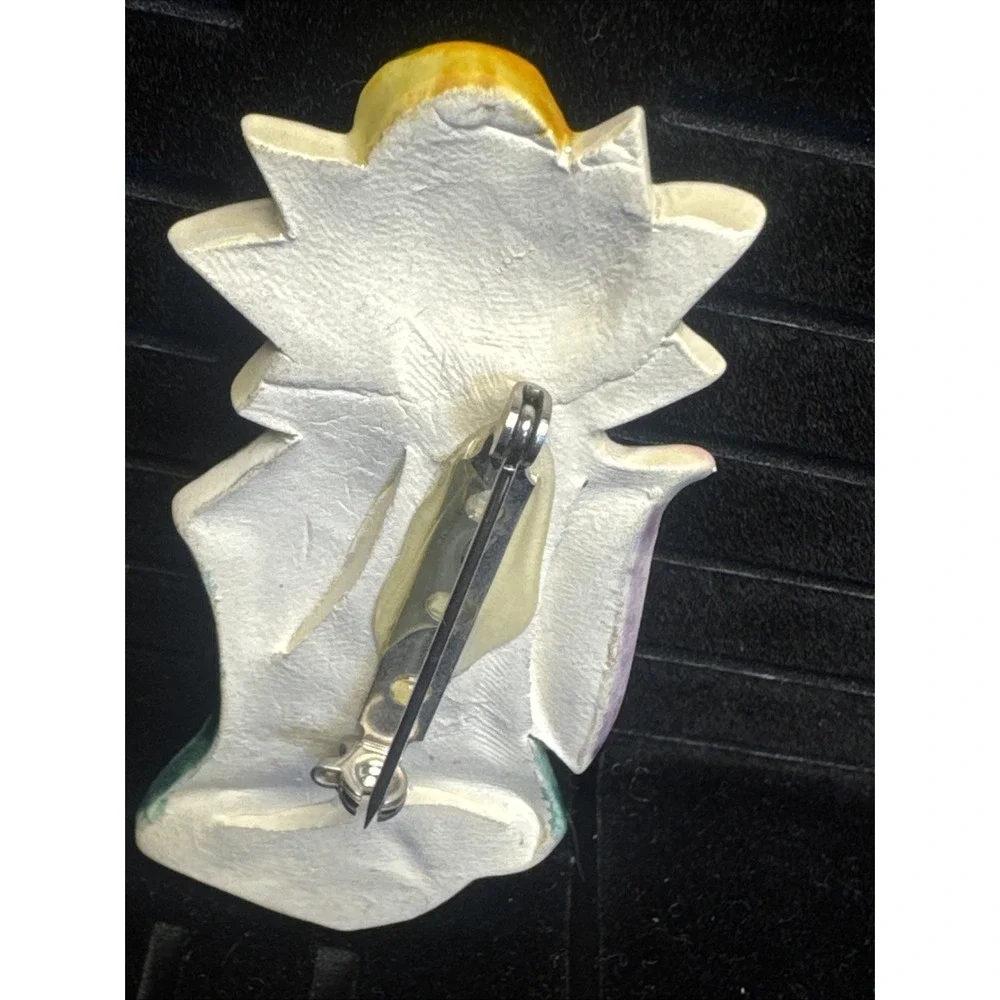 Angel ceramic pin